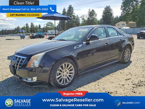 Used 2012 Cadillac CTS Performance AWD/4WD image 1