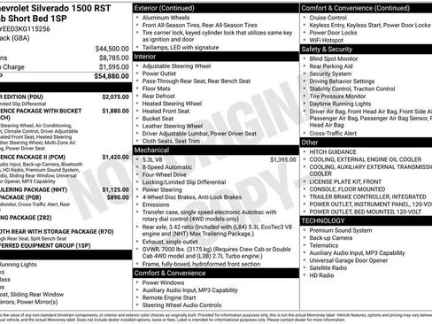 Used 2019 Chevrolet Silverado 1500 RST w/ All-Star Edition AWD/4WD image 11