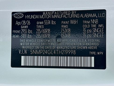 New 2026 Hyundai Santa Fe SEL FWD image 23