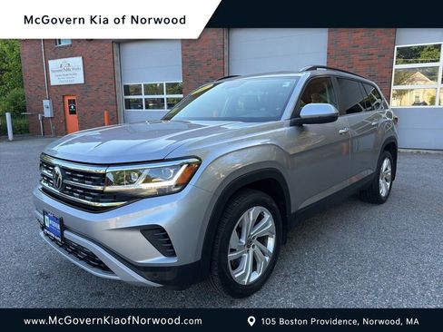 Used 2021 Volkswagen Atlas SE w/ Panoramic Sunroof Package AWD/4WD image 1
