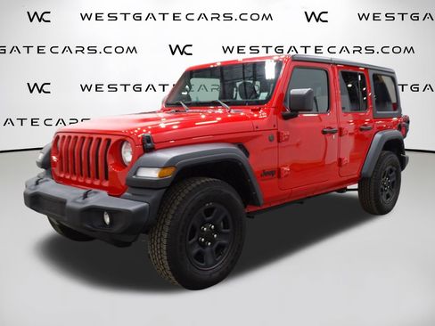 Used 2023 Jeep Wrangler Sport image 1