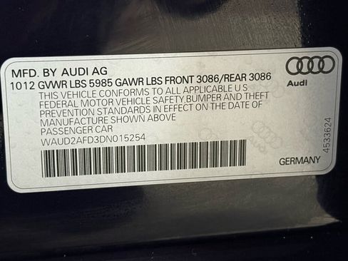 Used 2013 Audi S8 w/ Driver Assistance Pkg AWD/4WD image 41