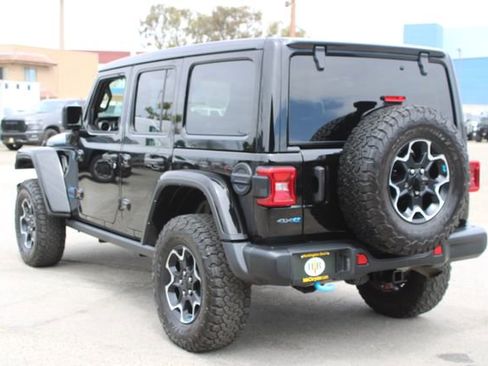 Used 2023 Jeep Wrangler Unlimited Rubicon 4xe w/ Steel Bumper Group AWD/4WD image 3