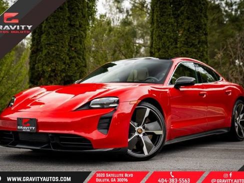 Used 2020 Porsche Taycan Turbo image 1