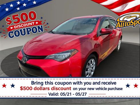 Used 2018 Toyota Corolla LE FWD image 1