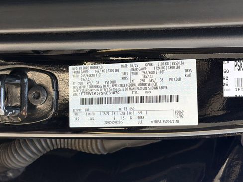 Used 2025 Ford F150 XLT w/ Equipment Group 301A Standard RWD image 19