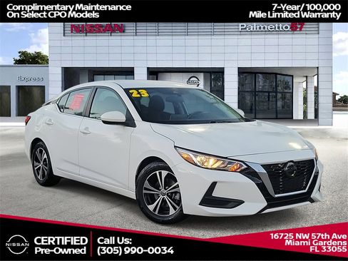 Certified 2023 Nissan Sentra SV w/ All-Weather Package image 1