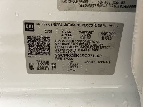 Used 2025 Chevrolet Silverado 1500 Custom Trail Boss image 27