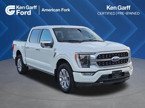 Used 2023 Ford F150 Platinum w/ Max Trailer Tow Package AWD/4WD image 1