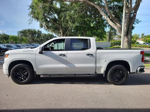 Certified 2025 Chevrolet Silverado 1500 Custom w/ Turbomax Blackout Package RWD image 2