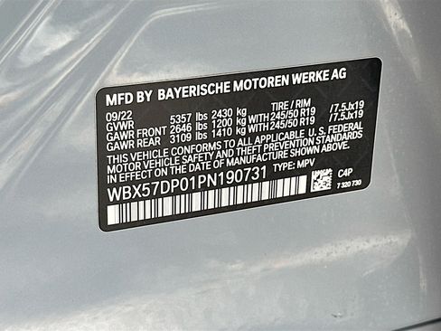 Certified 2023 BMW X3 xDrive30i w/ M Sport Package image 35