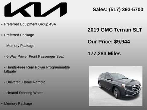 Used 2019 GMC Terrain SLT w/ Preferred Package image 5
