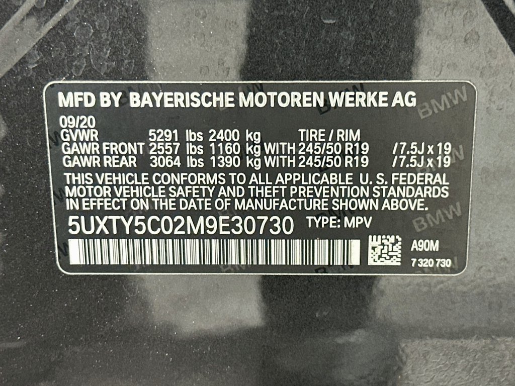 Used 2021 BMW X3 xDrive30i w/ Premium Package AWD/4WD image 33