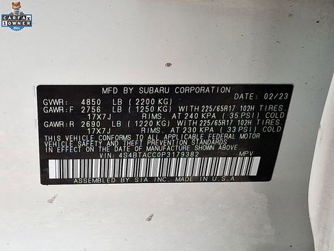 Used 2023 Subaru Outback Premium image 26