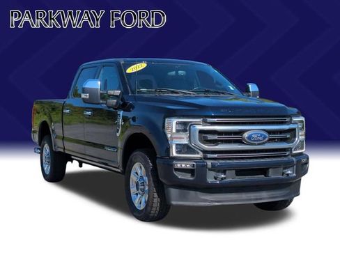 Used 2022 Ford F250 Platinum w/ FX4 Off-Road Package AWD/4WD image 7