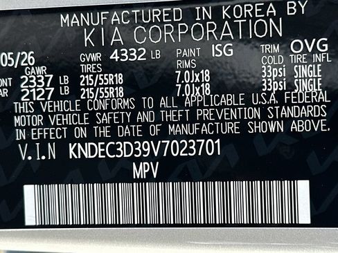 New 2027 Kia Seltos EX w/ EX Panoramic Sunroof Package FWD image 34