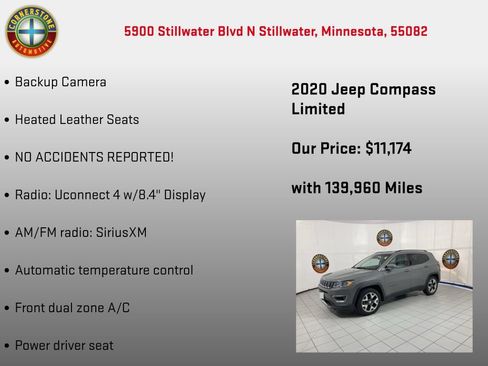 Used 2020 Jeep Compass Limited FWD image 5