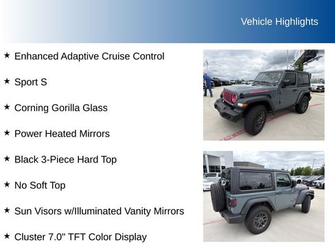 Used 2024 Jeep Wrangler Sport AWD/4WD image 8