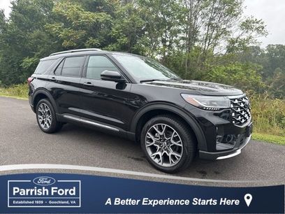 New 2025 Ford Explorer Platinum