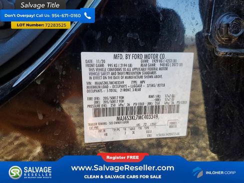 Used 2021 Ford EcoSport Titanium image 16