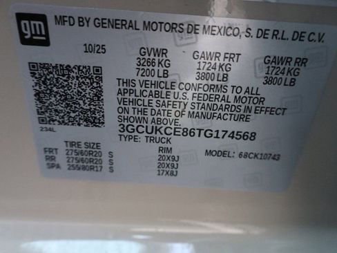 New 2026 Chevrolet Silverado 1500 Custom Trail Boss image 19