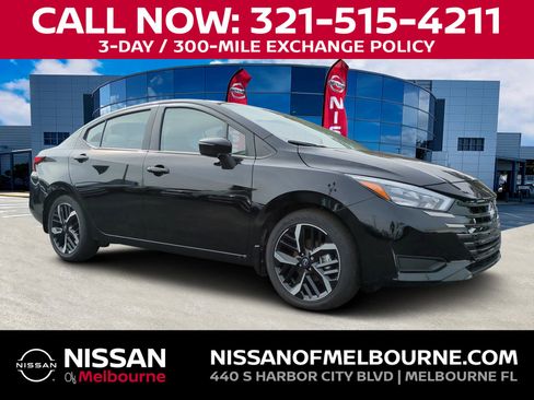 New 2025 Nissan Versa SR w/ Trunk Package FWD image 1