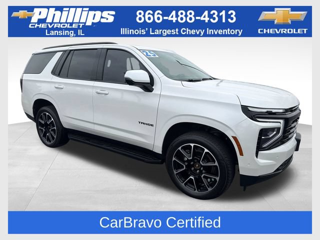 Certified 2025 Chevrolet Tahoe RST w/ Advanced Technology Package AWD/4WD 360° Tour