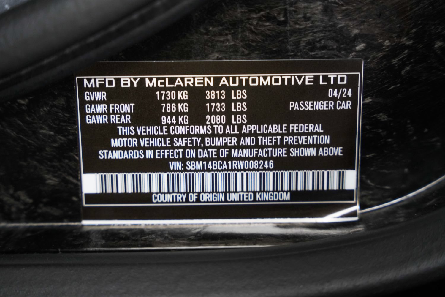 Used 2024 McLaren 750S Spider RWD image 47
