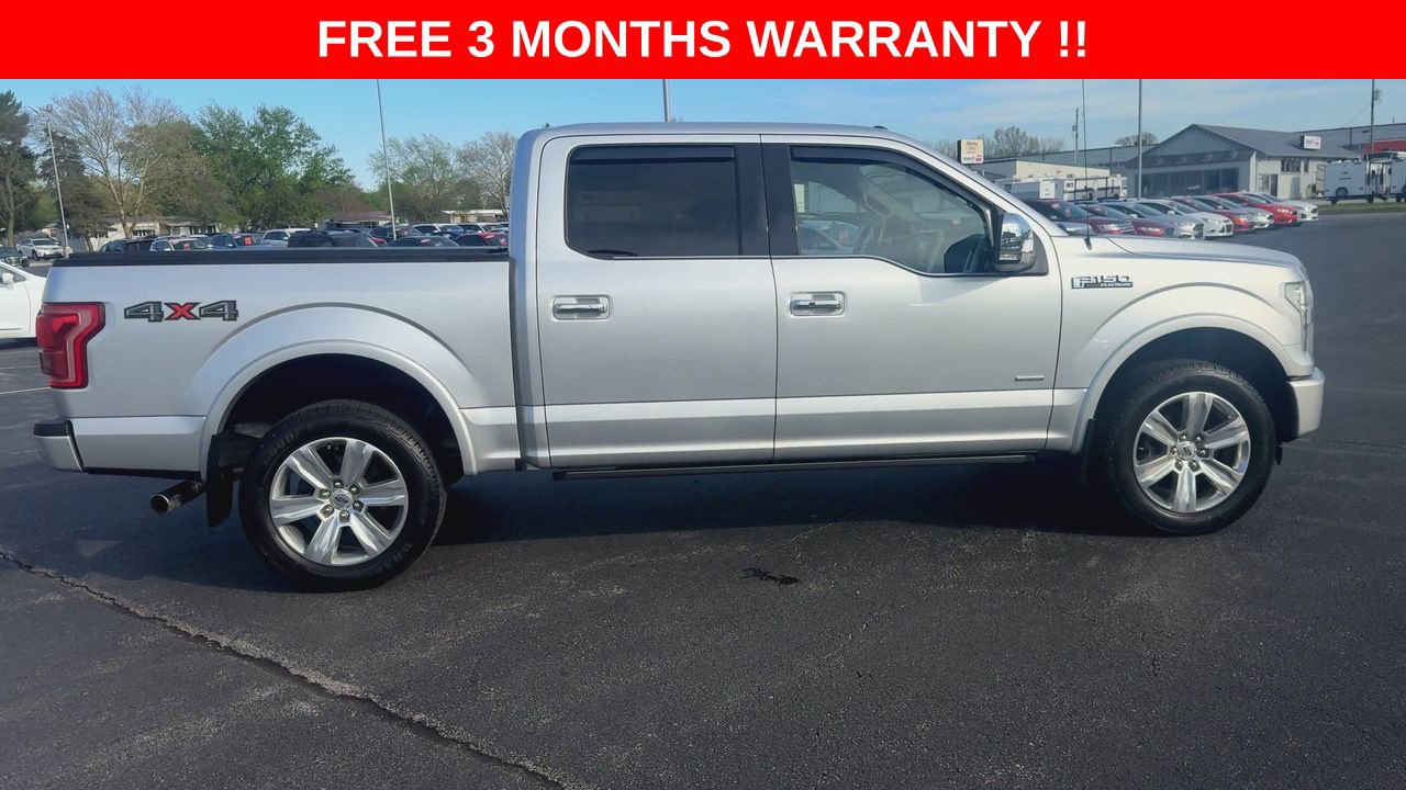 Used 2016 Ford F150 Platinum w/ Equipment Group 701A Luxury AWD/4WD image 2