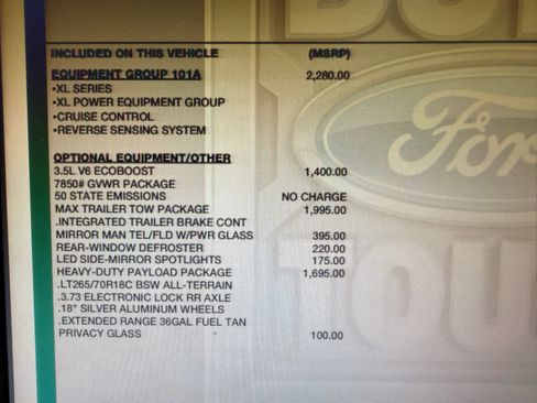 Used 2022 Ford F150 XL w/ Equipment Group 101A High image 5