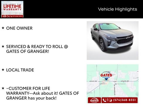Used 2024 Chevrolet Trax RS FWD image 7
