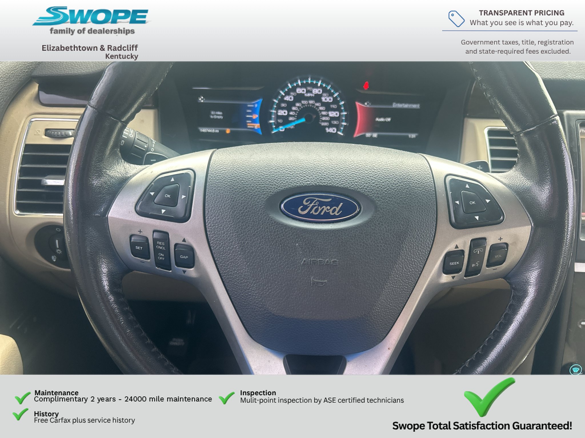 Used 2014 Ford Flex Limited w/ Equipment Group 303A AWD/4WD image 19