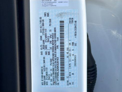 Used 2025 Ford F150 Lariat w/ Equipment Group 501A Mid AWD/4WD image 34