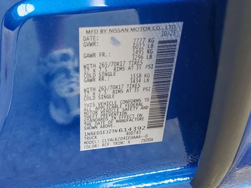 New 2026 Nissan Frontier Pro-X w/ Tow Package image 17