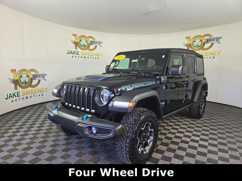 Used 2023 Jeep Wrangler Unlimited Rubicon 4xe w/ Cold Weather Group image 4