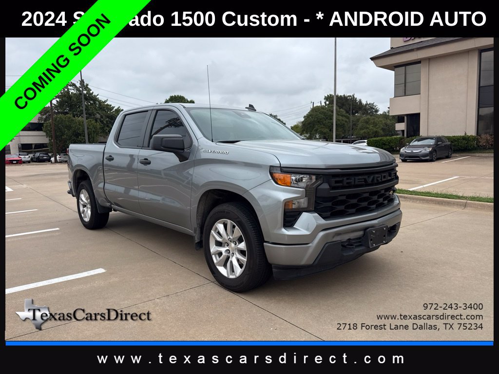 Used 2024 Chevrolet Silverado 1500 Custom RWD image 3