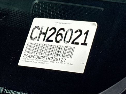 New 2026 Chrysler Pacifica Select AWD/4WD image 23