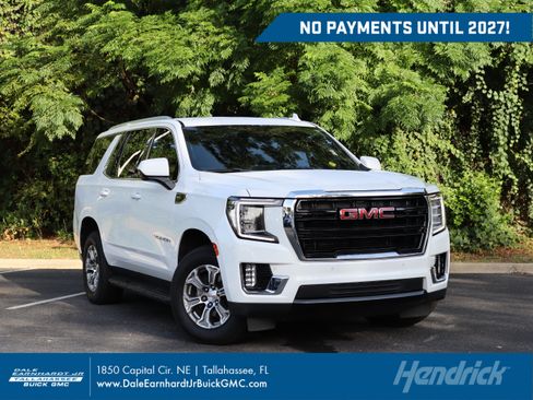 Used 2022 GMC Yukon SLE w/ Gmc Pro Safety Plus Package RWD image 1