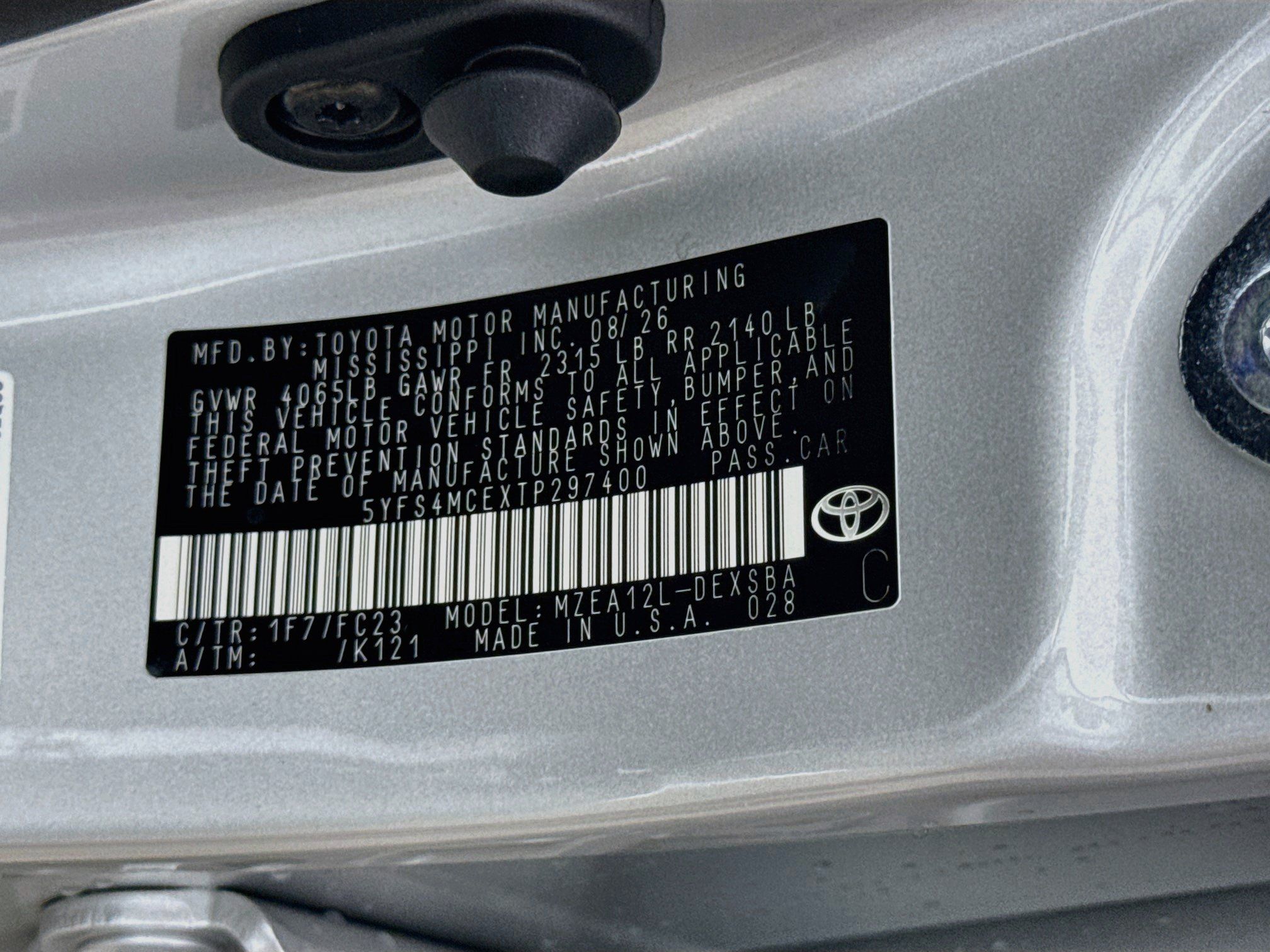 New 2026 Toyota Corolla SE FWD image 30