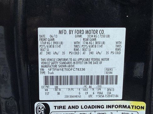 Used 2013 Ford F150 FX4 w/ Luxury Equipment Group image 53