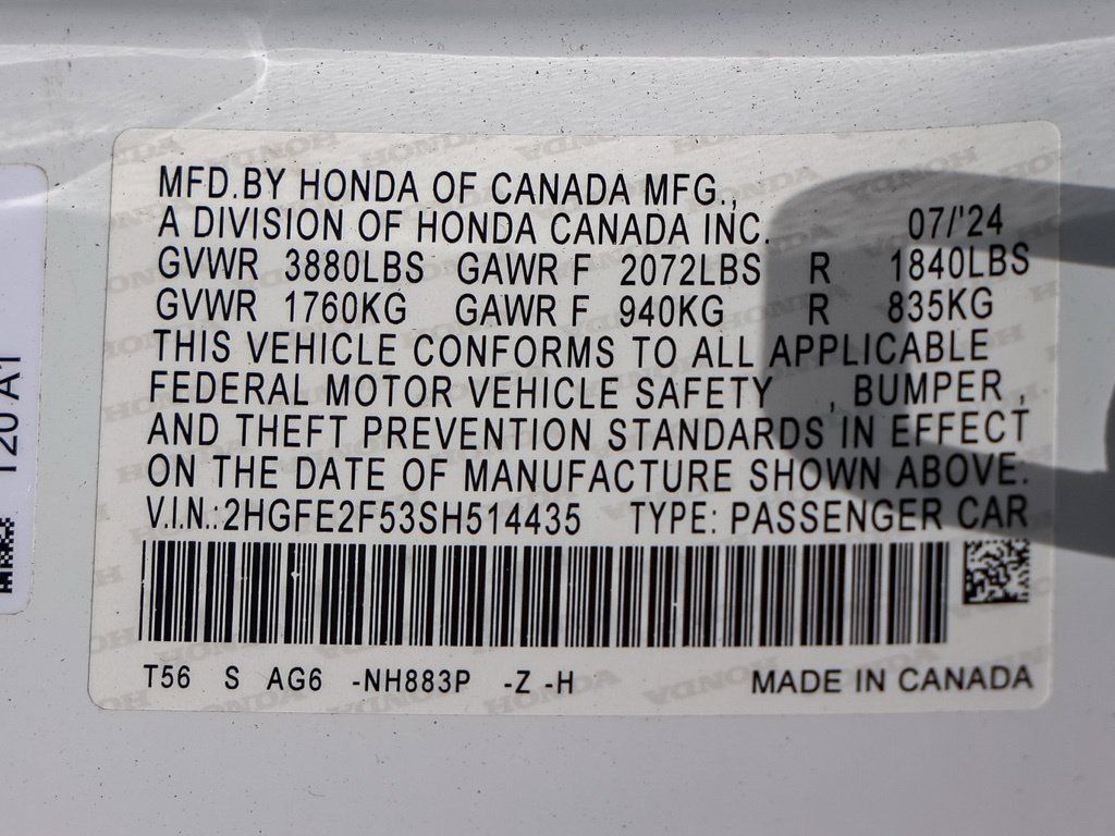 Used 2025 Honda Civic Sport image 32