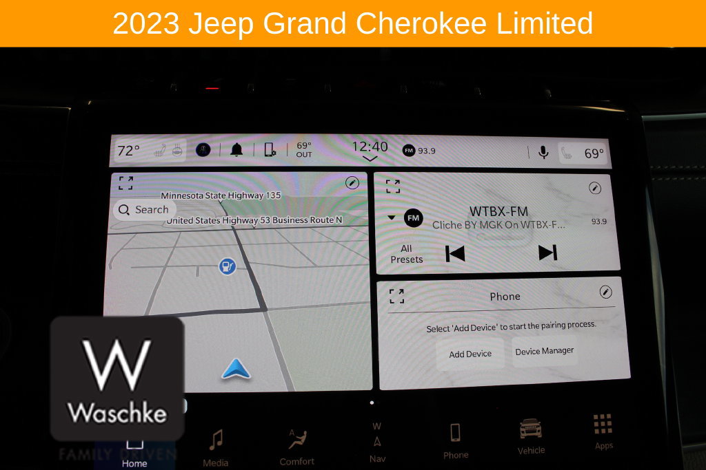 Used 2023 Jeep Grand Cherokee Limited w/ Trailer Tow Prep Group (B) AWD/4WD image 46