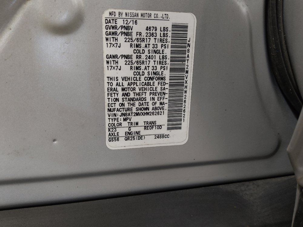 Used 2017 Nissan Rogue S AWD/4WD image 33