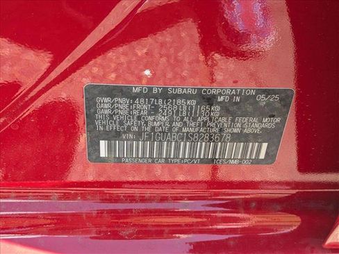 New 2025 Subaru Impreza 2.0i image 17