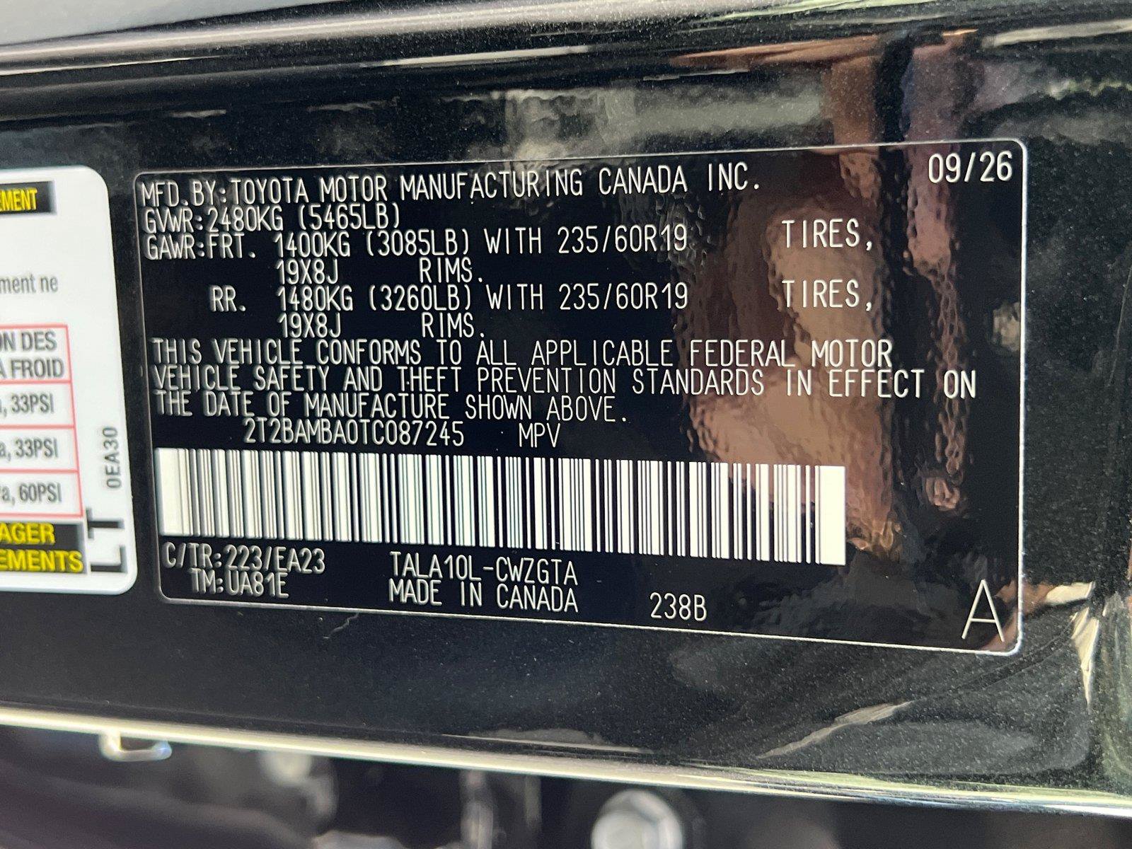 New 2026 Lexus RX 350 FWD image 26