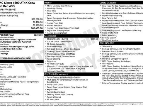 Used 2024 GMC Sierra 1500 AT4X w/ AT4X AEV Edition AWD/4WD image 2