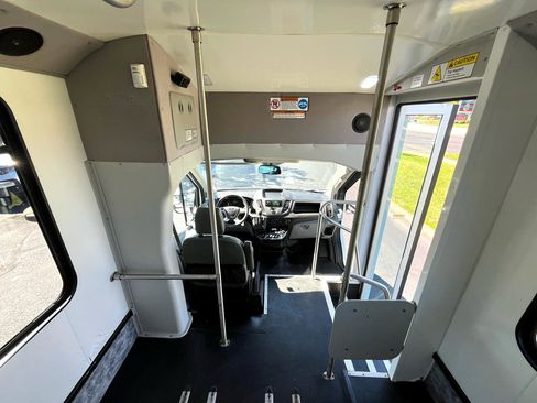 Used 2018 Ford Transit 350 T-350 DRW 156 WB 10360 GVWR w/ Shuttle Bus Prep Package image 35