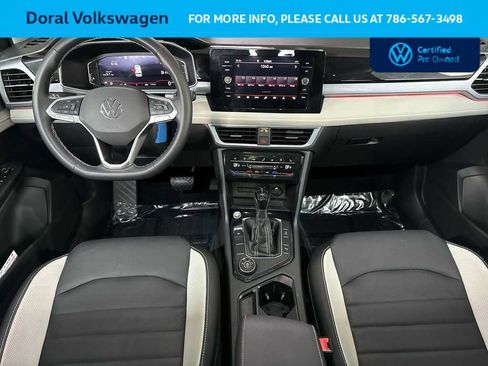 Used 2025 Volkswagen Taos SEL w/ Black Wheel Plus Package image 24
