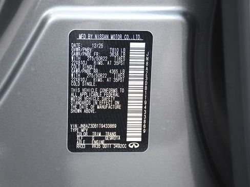 New 2026 INFINITI QX80 4WD w/ Sport Exterior Package image 40