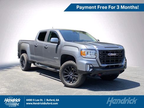 Used 2021 GMC Canyon Elevation w/ Driver Alert Package AWD/4WD image 1